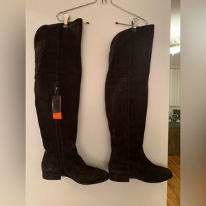 Joe Fresh NEW tall brown suede boots